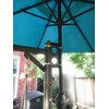 HURR-PRO Non-Slip Umbrella Mounting Bracket, Stainless Band Clamps ¾” to 1-¾”, Attach to Railing/Fence/Wall, DIY Friendly, Reusable, Patent Pending