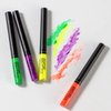 Rainbow Colorful Matte Liquid Eyeliner Neon Bright Colors Eyeliner Pencil Pigmented Waterproof Long Lasting No Fading Gel UV Glow Eye Liner Christmas Makeup Gift Kit for Wome (Liquid Eyeliner, Wine Red)