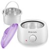 Salon Sundry Portable Electric Hot Wax Warmer Machine for Hair Removal - Purple Lid
