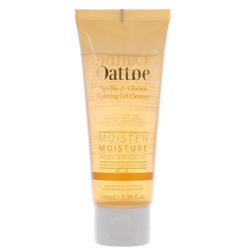 Oattbe Syn Bio Beta Glucan Gentle Gel Face Cleanser - Premium Korean Sensitive Skin Face Wash With 5 Weights of Hyaluronic Acid, 100 ml