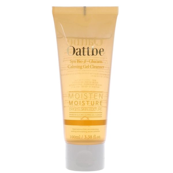 Oattbe Syn Bio Beta Glucan Gentle Gel Face Cleanser - Premium Korean Sensitive Skin Face Wash With 5 Weights of Hyaluronic Acid, 100 ml