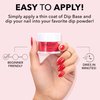 Kiara Sky Long Lasting Nail Dip Powder Red Tones 1 oz, Glamour 101