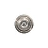 Schlage F51A GEO 619 Georgian Door Knob, Keyed Entry Lock, Satin Nickel