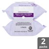 Equate Beauty Night-Time Soothing Makeup Remover Wipes, 40 count, 2 Pack