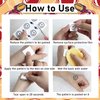 Gameza Football Tattoos - 240+ Football Temporary Tattoos Football Themed Party Favors Supplies Touch Down Party Favors Decorations Kids Fake Football Tattoos Temporary Face Tattoos Boys