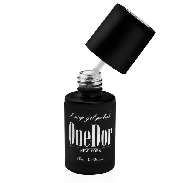 OneDor One Step Gel Polish UV Led Cured Required Soak Off Nail Polish (Matte Top Coat)