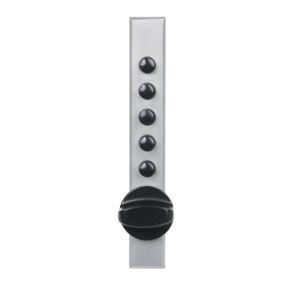 Kaba 9622C21-26D-41 Cabinet Lock 7/8In Wood Dr Et Sll 26D, Satin Chrome