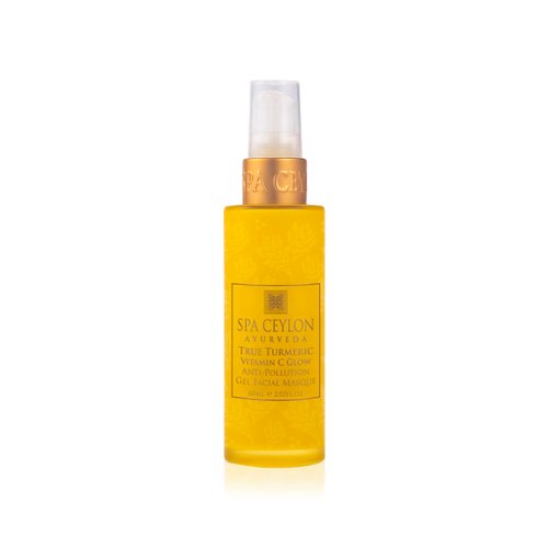 SPA CEYLON True Turmeric Vitamin C Glow Anti Pollution Gel Facial Masque | Natural Exfoliation | Face Mask | Skin Care | Hydrating
