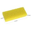 Disposable Foot Scrubber Sponge Pads Pedicure Pumice Stone for Feet Callus Remover Medium Coarse Yellow 40Pcs