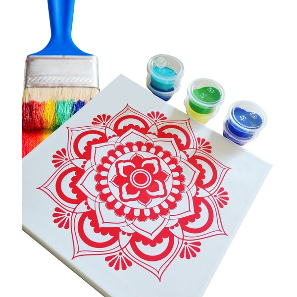 DIY Mandala paint kit meditation mandala personalized kit for Kids teen adults