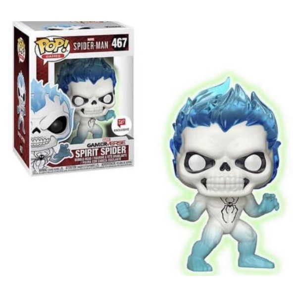 Spider-Man - Spirit Spider Glow in the Dark Collectible Figure, Multicolor