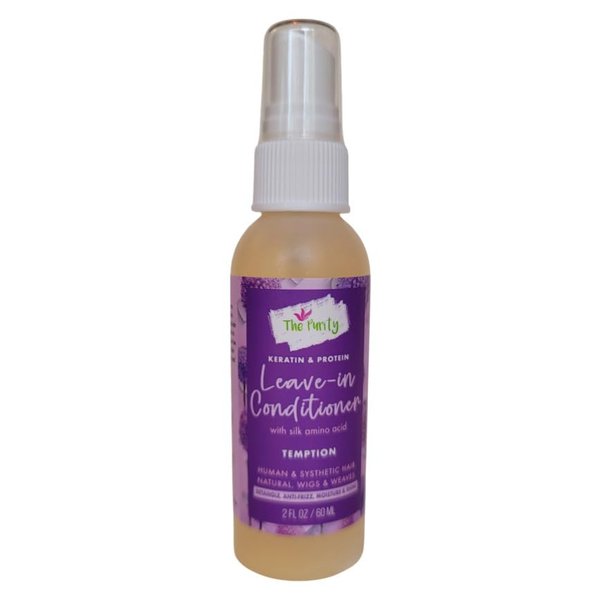 The Purity Keratin & Protein Leave-in Conditioner Temption 2 Fl Oz (Pack of 3)