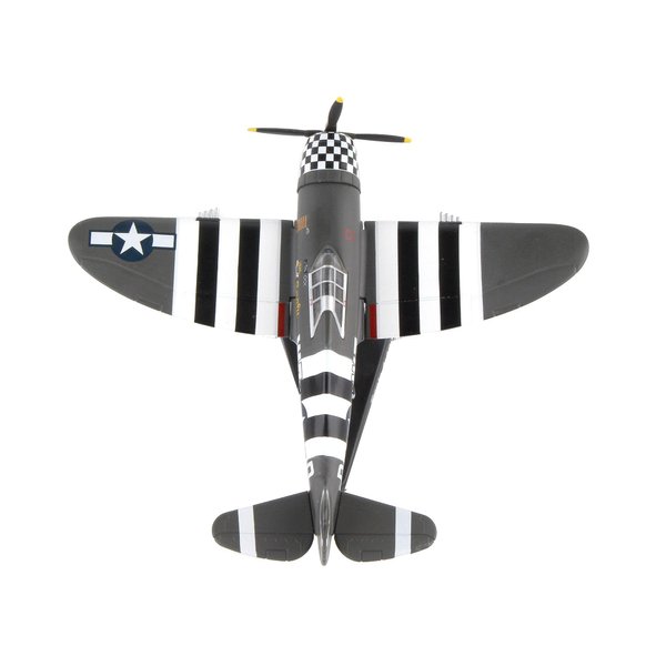 Daron Postage Stamp P-47 Thunderbolt Snafu 1/100 PS5359-3,Black