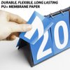 APORO 3 Digit Portable Table Top Scoreboard Flipper, Multi Sports Score Flip Scoreboard (0-999)