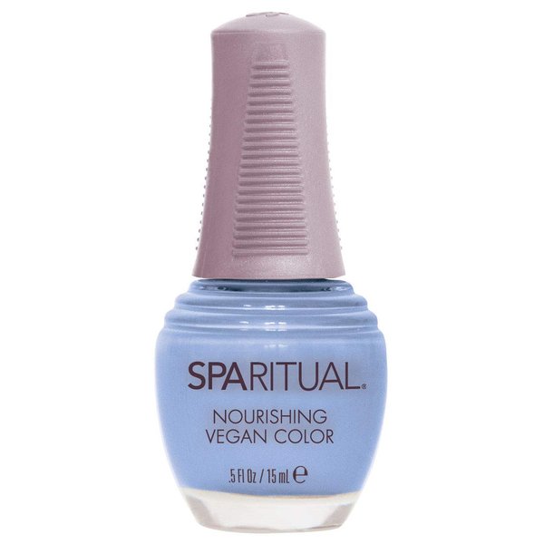 SpaRitual Nourishing Vegan Nail Color | Inner Life 0.5 fl oz | One-Step Nail Polish Formula