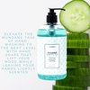Vitabath Cucumber & White Tea Hand Soap Cleansing Moisturizing Wash for Hands with Nourishing Botanicals Aloe, Vitamins & Antioxidants - Cruelty-Free, Gluten-Free, Paraben-Free - 16 oz