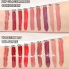Matte Hydrating Lip Glow Oil Transparent Plumping Lip Gloss Double-ended Long-Lasting Wear Non-Stick Cup Not Fade Waterproof Liquid Lipstick for Girls and Women