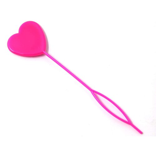 Tara Assorted Color Design Plastic Beads For Braid Hair Medium Size (Pack Of 2) Selection (B1000M-16)