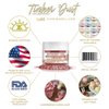 Bakell Burgundy Red Tinker Dust®, 5 Gram | KOSHER Certified | 100% Edible Glitter | Cakes, Cupcakes, Cake Pops, Drinks, Glitter & Dusts (Burgundy Red)