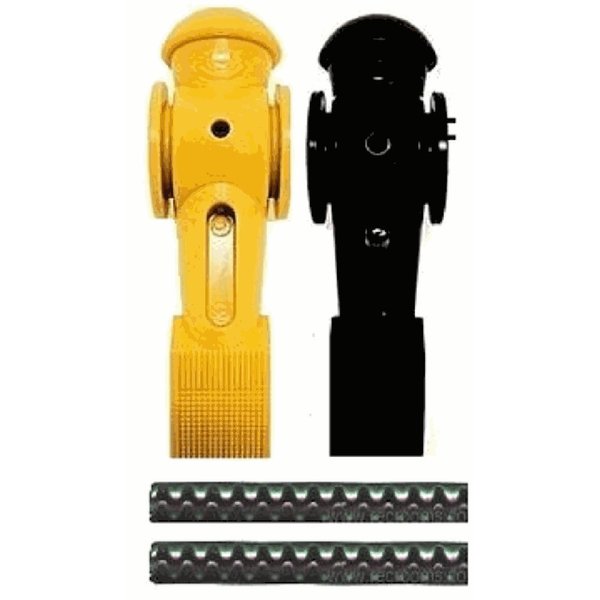 Tornado 2 Foosball Men Counter Balanced Roll Pin