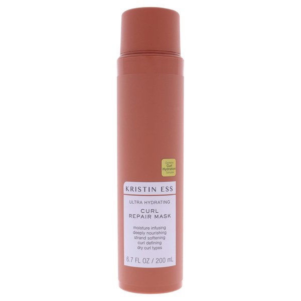 Kristin Ess Hair Ultra Hydrating Curl Repair Hair Mask with Shea Butter - Deep Conditioner Treatment for Dry Damaged Curly Hair, Vegan, Color + Keratin Safe, 6.7 fl oz