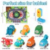 ALASOU 8 Sets Baby Truck Car Toys with Playmat/Storage Bag|Baby Toys for 1 2 3 Year Old Boy|1 2 Year Old Boy Birthday Gift for Infant Toddlers|First Birthday Gifts for Toddler Toys Age 1-2