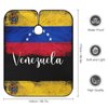Venezuela Vintage Flag Venezuelan Professional Barber Cape,Polyester Hair Cutting Salon Cape,Water And Stain Resistant Apron,Cutting Hair Beard Hairdressing Cape Anti-Static Haircut,56.7×66.9 Inch (1