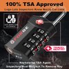 Forge Travel Lock,TSA Approved Luggage Locks for Air Travel, Gym Lockers, School Lockers, Pelican Cases, Gun Case, Easy Read Dials, Durable Alloy Body