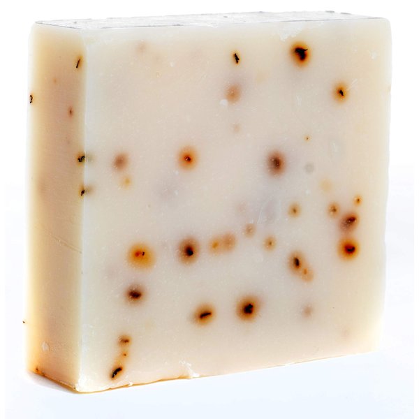 360Feel Patchouli Deodorant Soap - 5oz patchouli essential oil Exfoliation Bar- Musky-earthy reminiscent of wet soil scent- Pepermint Leaves Skin Scrub- Organic Castile-Gift ready