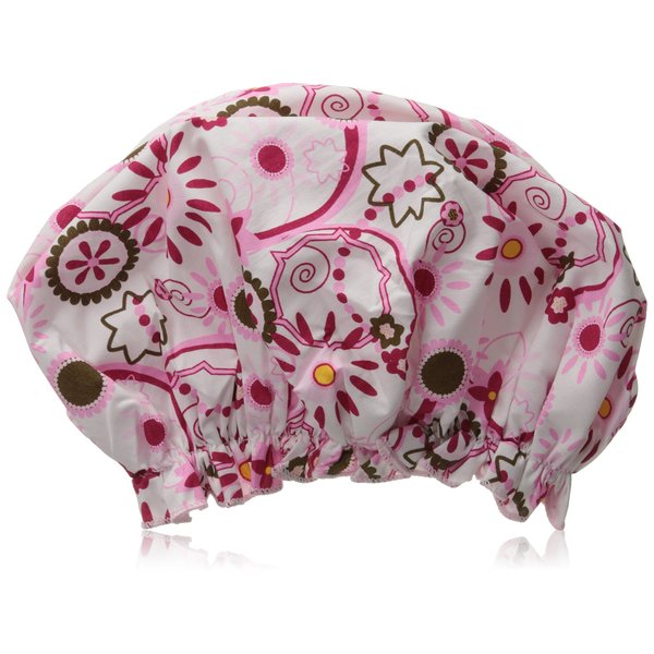 Bath Accessories Bouffant Shower Cap, Belleza Print