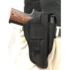 Bama Belts and Leathers Gun Holster fits Remington R51 Black Nylon Ambidextrous Use Left or Right Hand Has Built in Magazine Holder Adjustable Retention StrapGun Slinger Holster