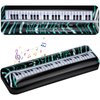 Leyndo 2 Pcs Inflatable Keyboard Piano Rock Star Toys Inflatable Party Props Electric Blow up Keyboard Piano Rock and Roll Party Decorations for Kids 80s 90s Themed Party Carnival Birthday Supplies