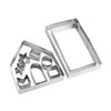 Gingerbread House Cookie Cutter Set - 3D House Cookie Cutters, Gingerbread House Kit for Holiday, Winter, Christmas & Gingerbread House Kit for Kids, Gift Package (10Pcs Christmas Cookie Cutters)
