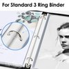 KTRIO Sheet Protectors 8.5 x 11 inch Clear Page Protectors for 3 Ring Binder, Plastic Sleeves for Binders, Top Loading Paper Protector Letter Size, 100 Pack