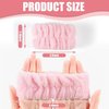 12Pcs Wrist Washband Set, Anmieciu Face Washing Wristbands, Microfiber Wrist Spa Wash Washband, Wrist Towels for Washing Face, Prevent Liquid from Spilling Down Your Arms.