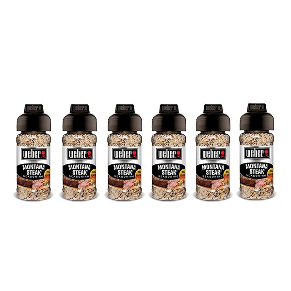 Weber Montana Steak Seasoning, 3.75 Ounce Shaker