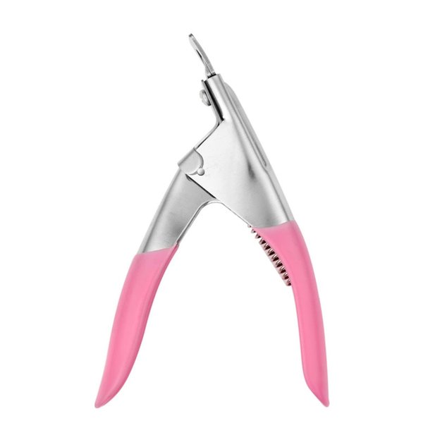 Acylic Nail Tool Acyclic Nail Clipper for Nail Art Nail, Cutter for Nail Tips,Nail Clipper for Acylic Nail for Men Women Barber Adults (Pink)