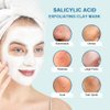 Neutriherbs Salicylic Acid Clay Mask, Hyaluronic Acid Clay Mud Mask, Purify Skin, Remove Dead Skin And Unclogged Pores, Face Mask For Oily & Acne Prone Skin - 3.5 Oz