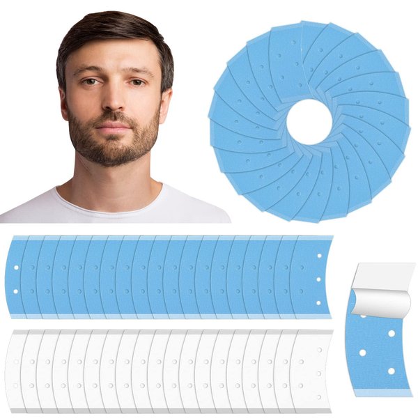 Loopeer 150 Pcs Double Sided Wig Tape Waterproof Strong Wigs Adhesive Tape Strips Blue Lace Tape for Lace Front Wig Toupee, Hair Pieces, Hair Extension