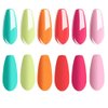 Vishine Gel Nail Polish Set Treding Summer Gel Polish Kit - Bright Colors Collection - UV LED Nail Gel Required, 8ml Bottle Nail Art