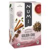 Numi Organic Tea Golden Chai, 18 Count Box of Tea Bags (Pack of 6) Black Tea