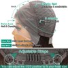 SEXAY Brown Front Bob Wig Human Hair 13x4 HD Lace Front Wig 100% Unprocessed Brazilian Virgin Human Hair #4 Bob Wigs Pre Plucked Natural Hairline with Baby Hair Brown Color Bob for Women(8")
