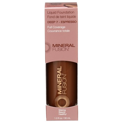 MINERAL FUSION Deep 7 Liquid Foundation, 1 FZ
