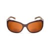 Jackie O Designer Style Outside Bifocal Reading Glasses - Brown 2.50