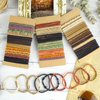 Bouiexye Boho Hair Ties Bracelets for Women, 24PCS Soulvation Hair Tie Bracelets 6 Styles Boho Hair Accessories 10 Colors Hair Ties No Damage for Thick Hair