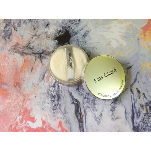 Miss Claire Blooming Face Powder Pearl 04, White, 7 g