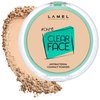 Lamel OhMy Clear Face Powder - Light Natural Coverage & Suet Control - Cruelty Free - Vanilla N.402
