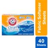 ARM & HAMMER Fabric Softener Sheets, 40 sheets, Purifying Waters