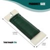 6 Rolls 112 Yards Floral Flexible Paddle Wire Floral Bind Wire for Crafts,Garland and Floral Flower Arrangements DIY Craft, Holiday Decoration (Green Red Silver Gold Black Rose Gold)