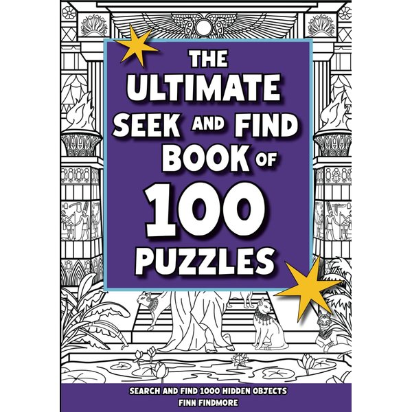 The Ultimate Seek & Find Book of 100 Puzzles: Search and Find 1000 Hidden Objects